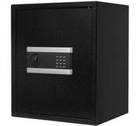 Coffre-fort de sécurité, système de fermeture numérique, mécanisme d'alarme intelligent, noir