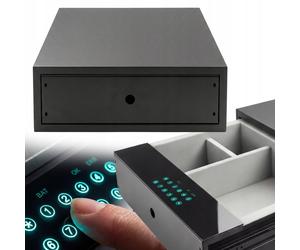 Coffre-fort électronique à écran tactile Symphony anthracite 500 mm tirelire