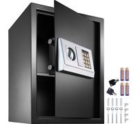 Coffre-fort électronique en acier 50 x 35 x 34,5 cm - noir