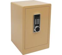 Coffre-fort électronique Tresor Groß 65L, avec serrure numérique et clé, porte de 82 mm, 5 goupilles de sécurité, protection contre le feu, fonction d'alarme. Coffre-fort domestique, coffre-fort à int