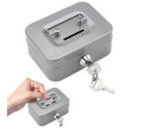 Coffre-fort en acier de qualité supérieure avec serrure et trou de serrure - petit coffre-fort