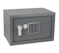 Coffre-fort en acier RS.20.EDK avec serrure électronique, clavier numérique et levier d'ouverture, gris
