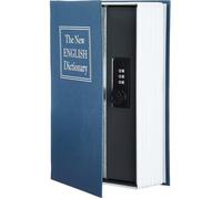 Coffre-fort en forme de livre - Verrou à combinaison, Bleu YYV