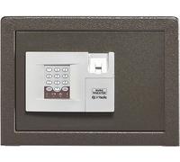 Coffre-fort encastrable Point-Safe, 20,5 litres, avec lecteur d'empreintes digitales et code numérique, couleur noire
