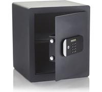 Coffre-fort Haute Sécurité YALE, Serrure Électronique, 35,5 L, Acier Blindé, Pênes Anti-Sciage Ø22 mm