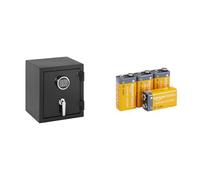 Coffre-fort ignifuge clavier 23,5 l + 4 piles 9V