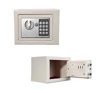 Coffre-Fort Ignifuge étanche, Caisse électronique numérique, Clavier numérique en Acier Massif, Coffre-Fort de sécurité pour la sécurité du Bureau à Domicile/Gris/4,6 L