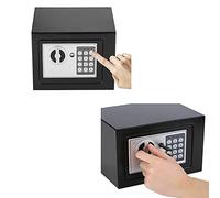 Coffre-Fort Ignifuge étanche, Caisse électronique numérique, Clavier numérique en Acier Massif, Coffre-Fort de sécurité pour la sécurité du Bureau à Domicile/Gris/4,6 L