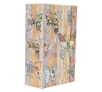Coffre-Fort Livre, Boîte de Rangement Sûre de Livre Tirelire Coffre-Fort de Dictionnaire avec Serrure de Code ou offre-Fort Caché de Livre pour Stocker L'argent, Bijoux (Le Papillon)