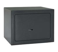 vidaXL Coffre-fort 35×25×25 cm – Acier, serrure mécanique, Gris foncé
