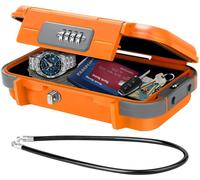Coffre-fort portable avec code, étanche et anti-vol, mini-coffre-fort de voyage