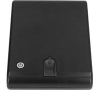 Coffre-fort pour empreintes digitales Coffre de sécurité portable en acier à accès rapide pour voiture avec corde de sécurité pour objets de valeur
