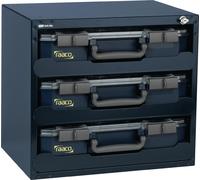 Coffre-fort Raaco Safe Box, 3 compartiments, 452 x 330 x 405 mm, tôle d'acier