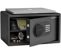 Coffre-fort sécurisé ACS-6 : grand coffre-fort numérique pour ordinateur portable, idéal pour la maison, le bureau et l'hôtel. Il peut accueillir un ordinateur portable de 17 pouces, une étagère, un c