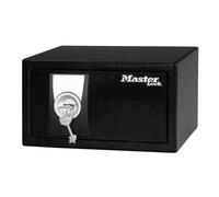 Master Lock Coffre-fort à clé Noir X031ML - Sécurisation de bijoux, papiers d'identité, argent, petits objets de valeur