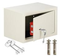 Coffre-fort SPRINGOS® pour la maison - Acier haute sécurité - Stockage argent à clé 31x20x20cm