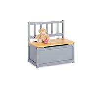 Banc coffre pour enfants 'Fenna', gris/naturel