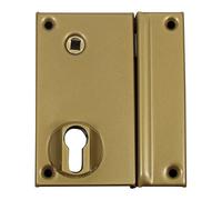 Coffre monopoint en applique pour cylindre européen vertical fouillot de 7 droite or 75 x 130 mm HERACLES MX-8817-01
