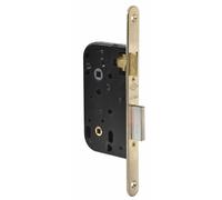 Coffre Multibat bec de cane à condamnation axe 50 mm têtière laitonée bout rond droite JPM 260000-04-1B