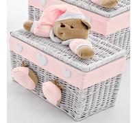 Coffre Nanan Small Puccio Blanc Rose