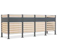 Coffre pour 4 poubelles de 120 l ou 240 l Breda CoverTech