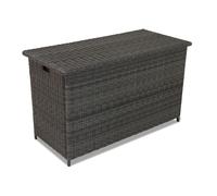 Coffre pour les coussins en techno rotin Toledo 945l Garden Point anthracite