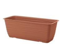 Coffre SAHARA + soucoupe plastique terre cuite 40cm