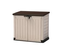 Coffre universel Keter Store It Out MAX env. H 125 x L 146 x P 82 cm, beige-brun