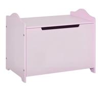 Coffres à jouets - HOMCOM - boîte à jouets malle rangement enfant vérin pneumatique - MDF - 60x40x48cm - rose