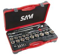 Coffret 1/2" douilles et accessoires - 32 pièces SAM OUTILLAGE