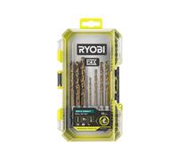 Coffret 10 forets HSS-G Cobal RYOBI RX - 1 à 8 mm - RARXHGC10