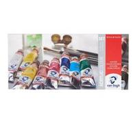 Coffret 10 Tubes Peinture Acrylique Van Gogh 40 Ml Et Accessoires