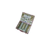 Coffret 110 tarauds et filières métriques HSS TiN - GBM110TIN - Holzmann