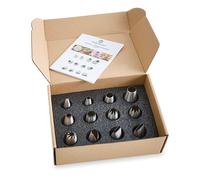 Coffret 12 douilles inox Mathon