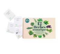 Coffret 12 herbes aromatiques à cultiver Radis et Capucine