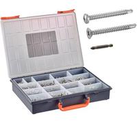 Coffret 1364 Pcs Vis Autoperceuses TC TF Pozidriv + Embouts - Inox A2 - D-Work