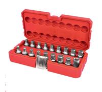 coffret 18 embouts de vidange - carré 3/8"