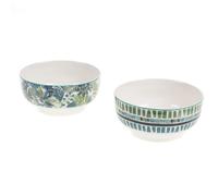 Coffret 2 bols Mayra bleu