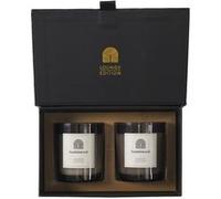 Coffret 2 Bougies Parfumées "Lounge" 8cm Bois de Santal G