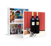 Coffret 2 Bouteilles De Bordeaux Rouge Du Château Sainte Barbe - Smartbox - Coffret Cadeau Gastronomie
