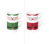 Coffret 2 mugs Hohoho