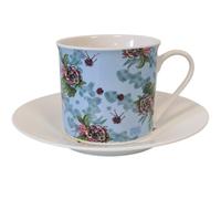 Allen Designs - Ensemble de 2 tasses à fleurs dans une boîte cadeau reutilisatable