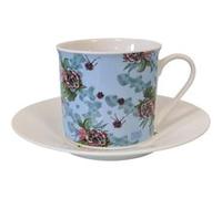 Allen Designs - Ensemble de 2 tasses à fleurs dans une boîte cadeau reutilisatable