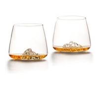 Coffret 2 verres à whisky topographiques Alaskan Maker 52158790 Transparent Transparent G