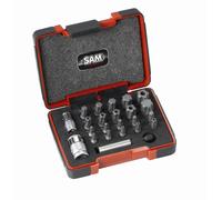 Coffret 23 embouts torx plus et adaptateurs SAM - EMB23CX