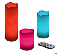 Atmosphera - Coffret de 3 bougies LED