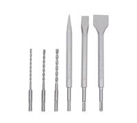 Coffret 3 forets + 3 outils burinage SDS-PLUS MAKITA