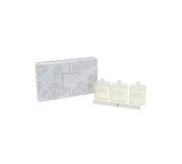 Coffret 3 Huiles Parfumées "White Gardens" 22cm Sapphire Amber Tea