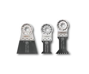 Coffret 3 lames de scie E-cut bois et métal Starlock FEIN
