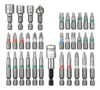 Coffret 34 embouts de vissage pour Perceuse Visseuse sans fil